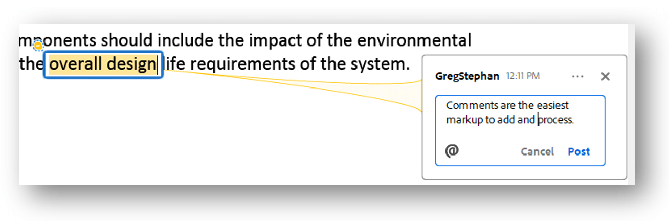 Adding Comments to PDFs in Adobe Acrobat Reader | Australian Rail ...